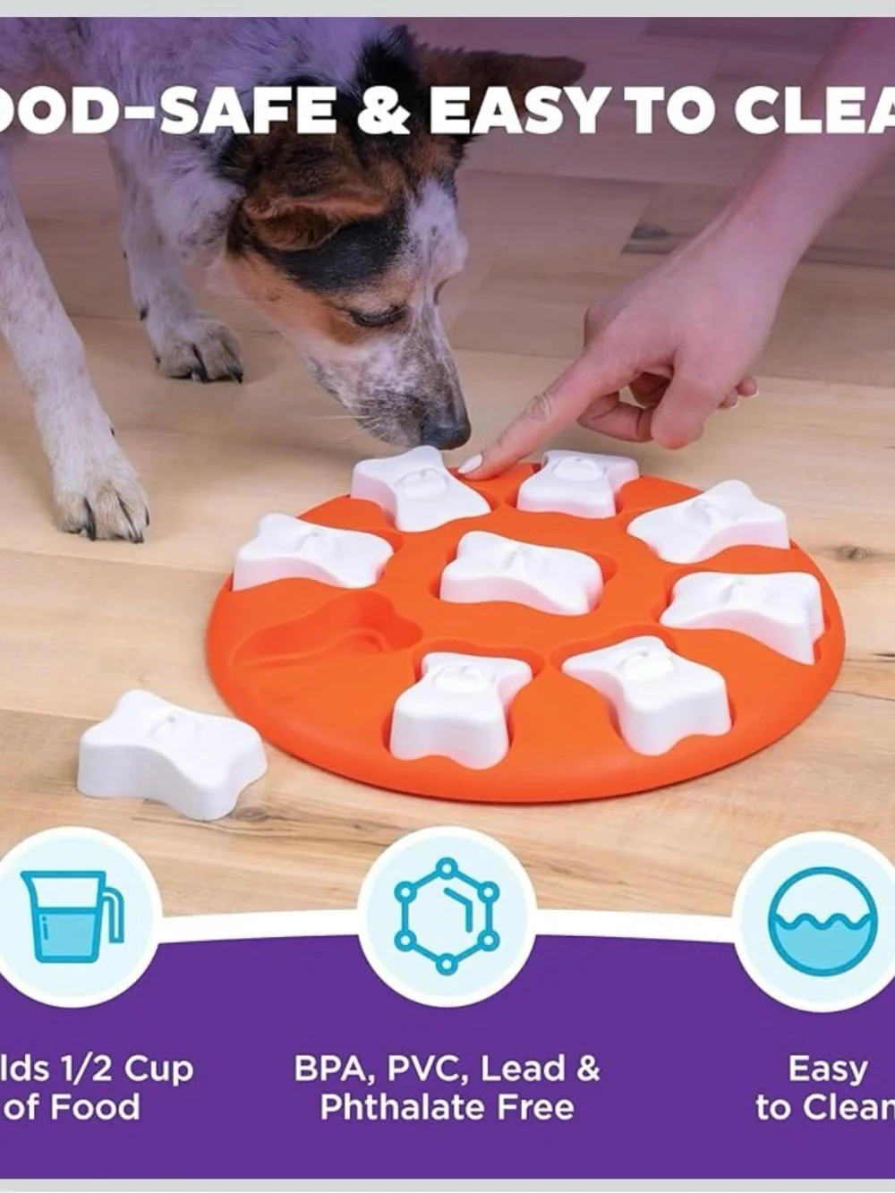 Outward Hound Nina Ottosson Dog Smart Puzzle Interactive Slow Feeder